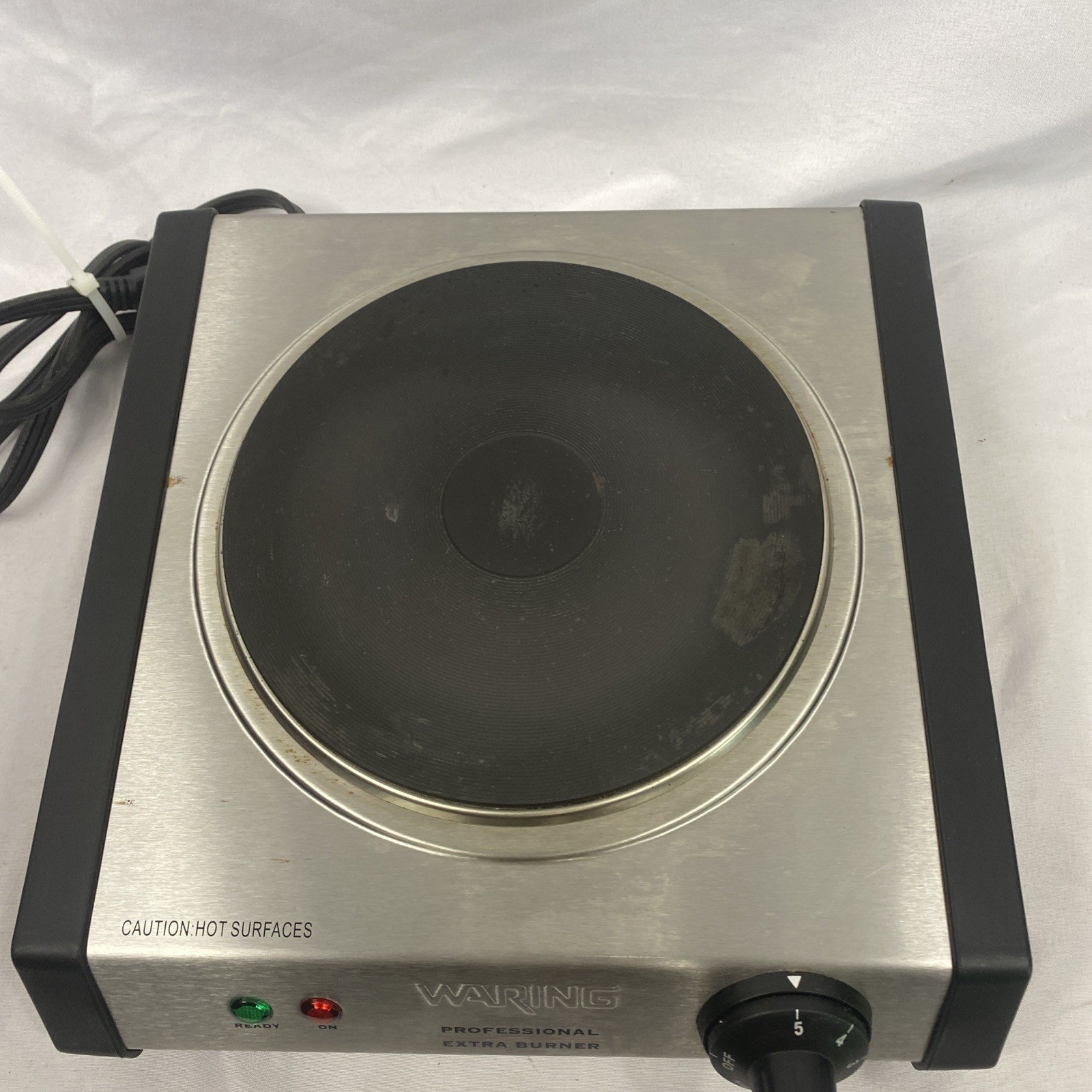 Waring SB30 1300W Portable Single Burner Stainless Steel Electric Hot Plate