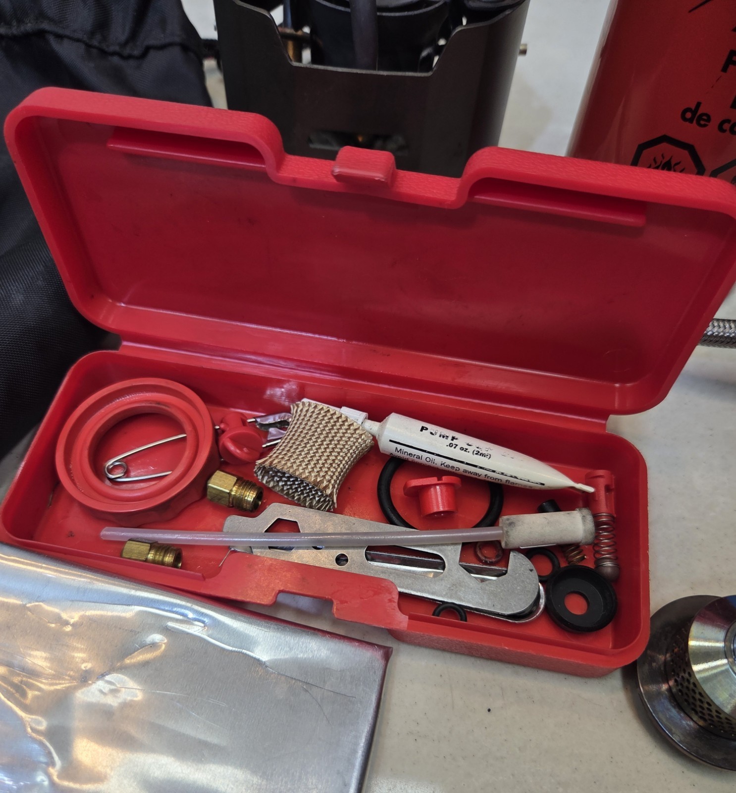 MSR XGK EX Stove – With Service Kit , Silent cap