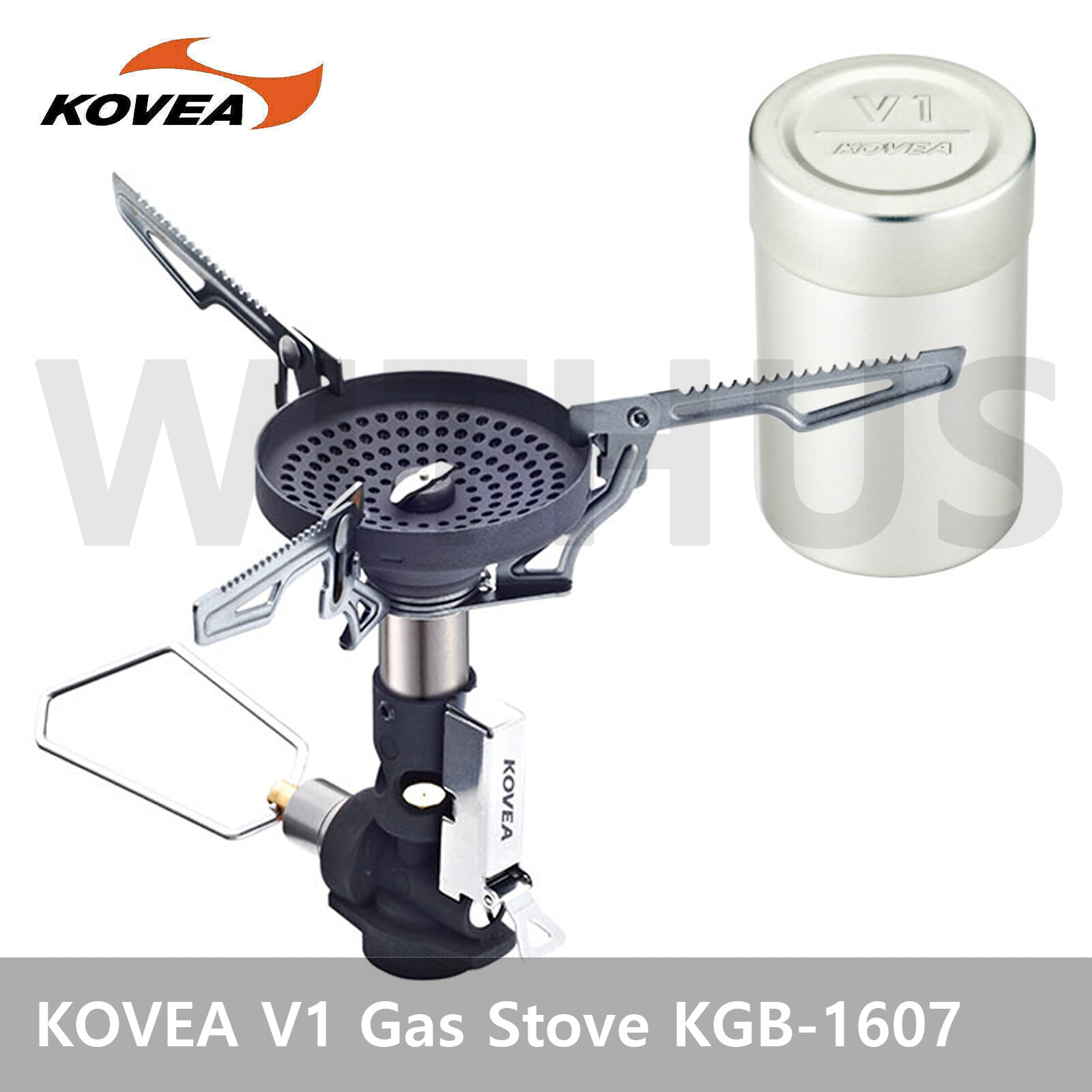 KOVEA V1 Regulator Gas Stove KGB-1607 Mini Stove for Outdoor with Case – Express
