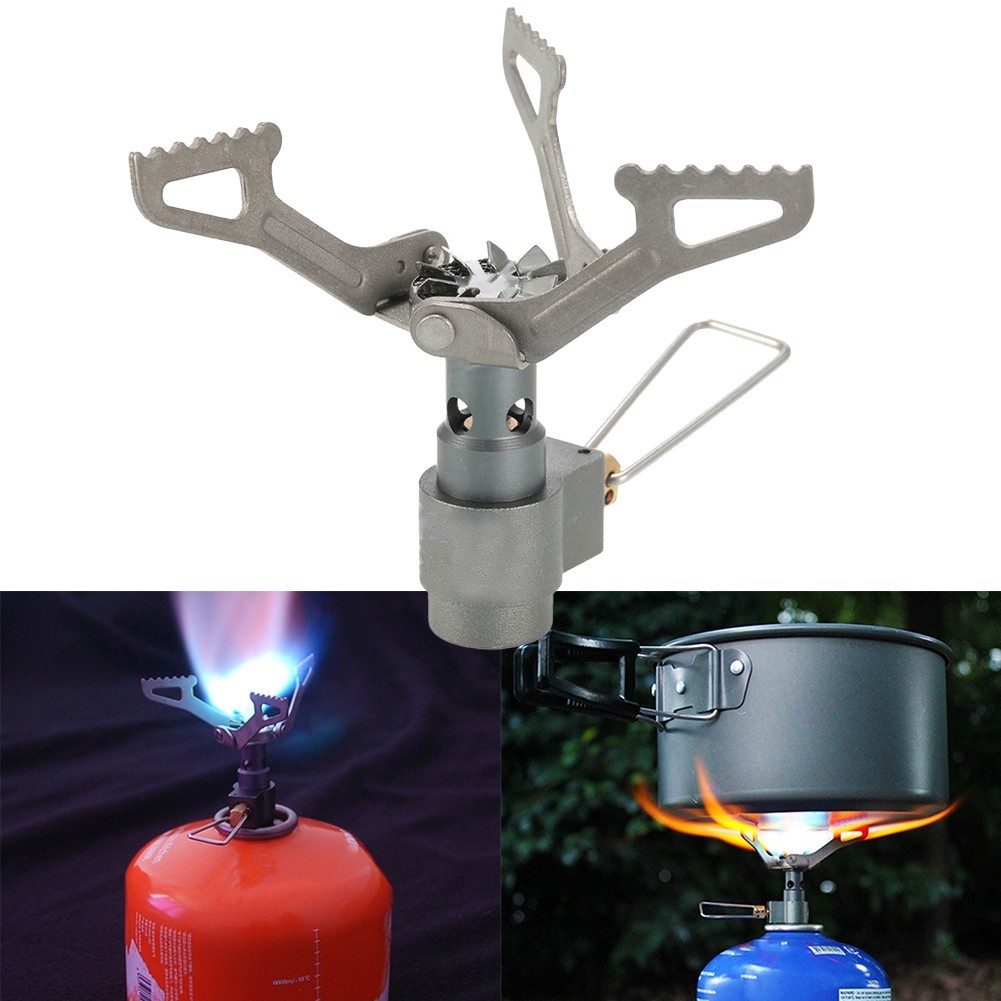 BRS3000T Titanium Outdoor Gas Stove Ultralight Cooker for Camping & Picnic