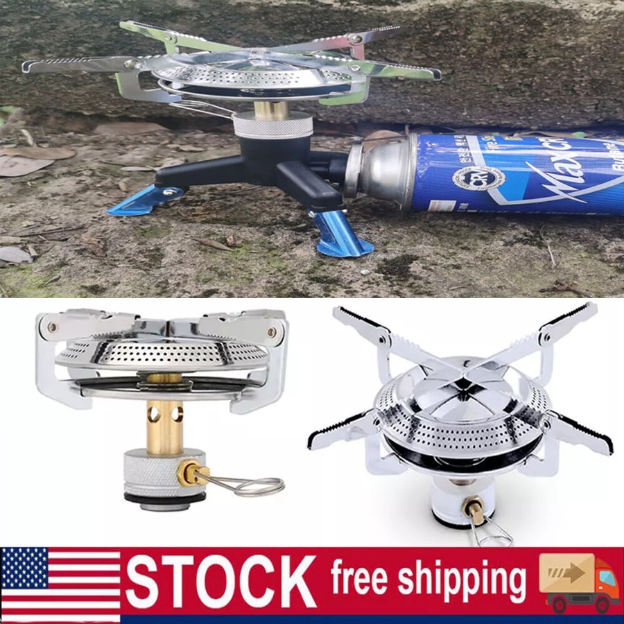 Portable Gas Propane Cooking Stove Outdoor Camping Butane Hiking Picnic Burner