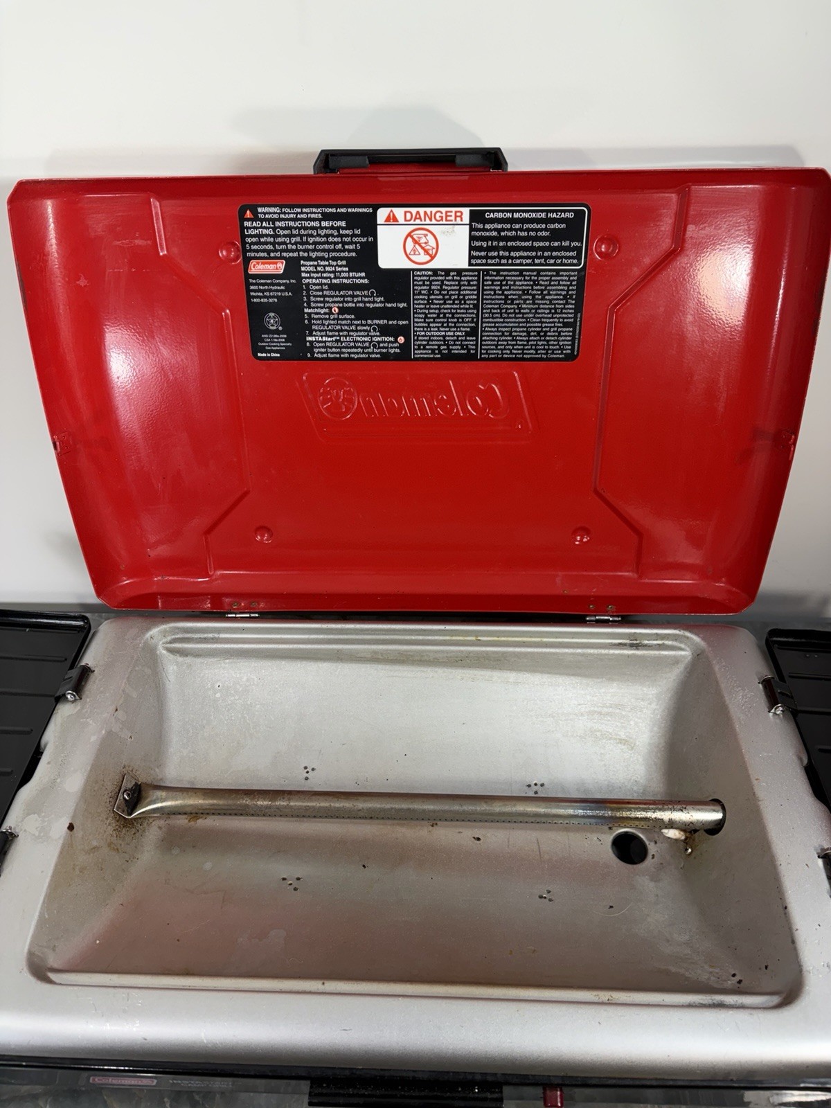 Coleman Instastart Grill Stove Portable Propane Camp Grill