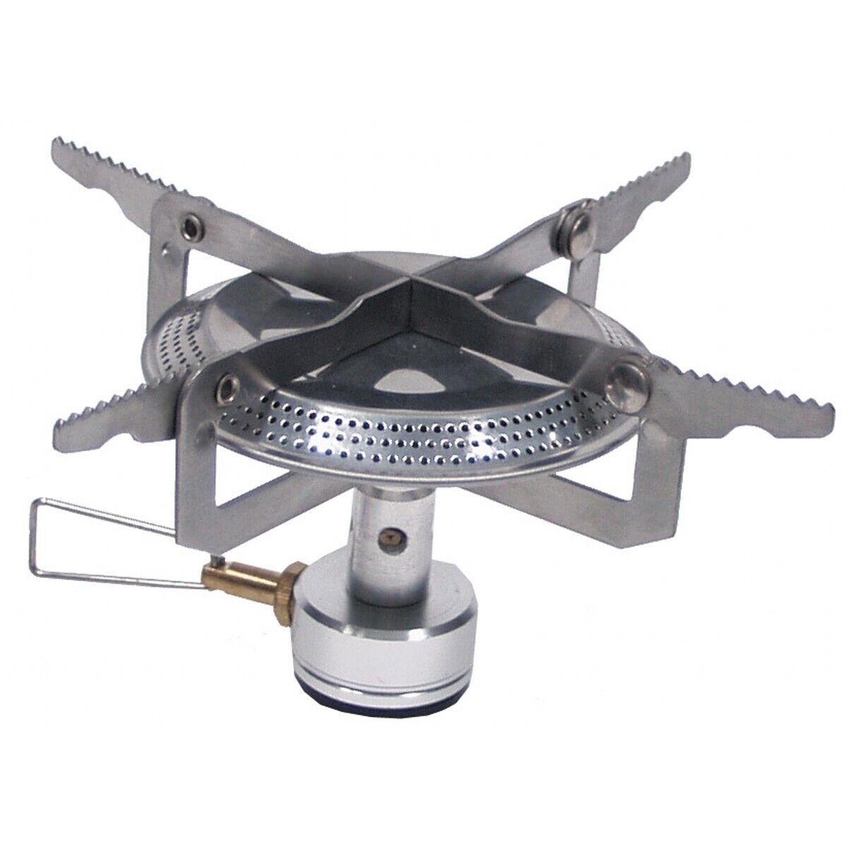 MFH Camping Stove 1800W – Portable Gas Cooker with Brass Valve