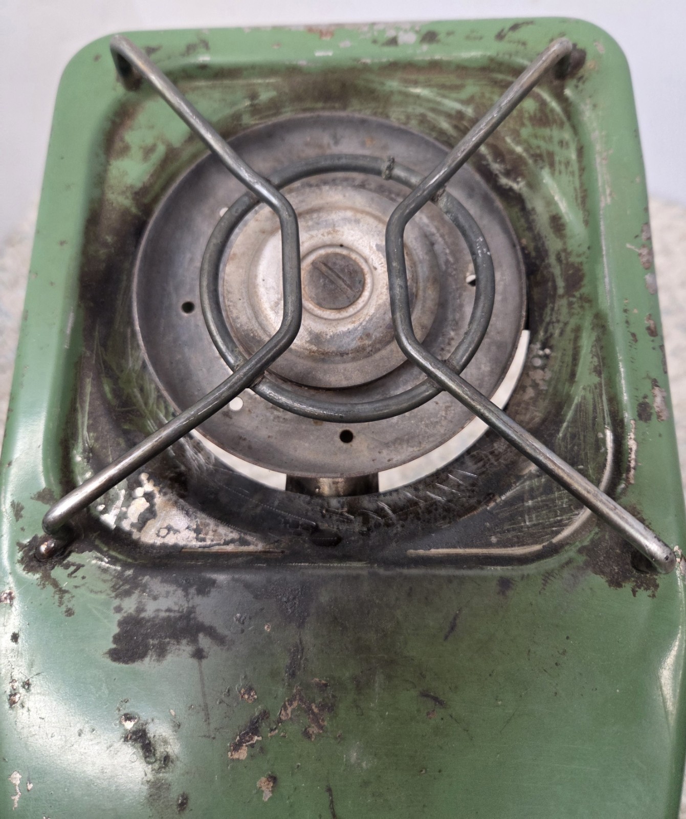 Vintage Coleman Propane Sportster Stove 5418-708 Single Burner 4/74