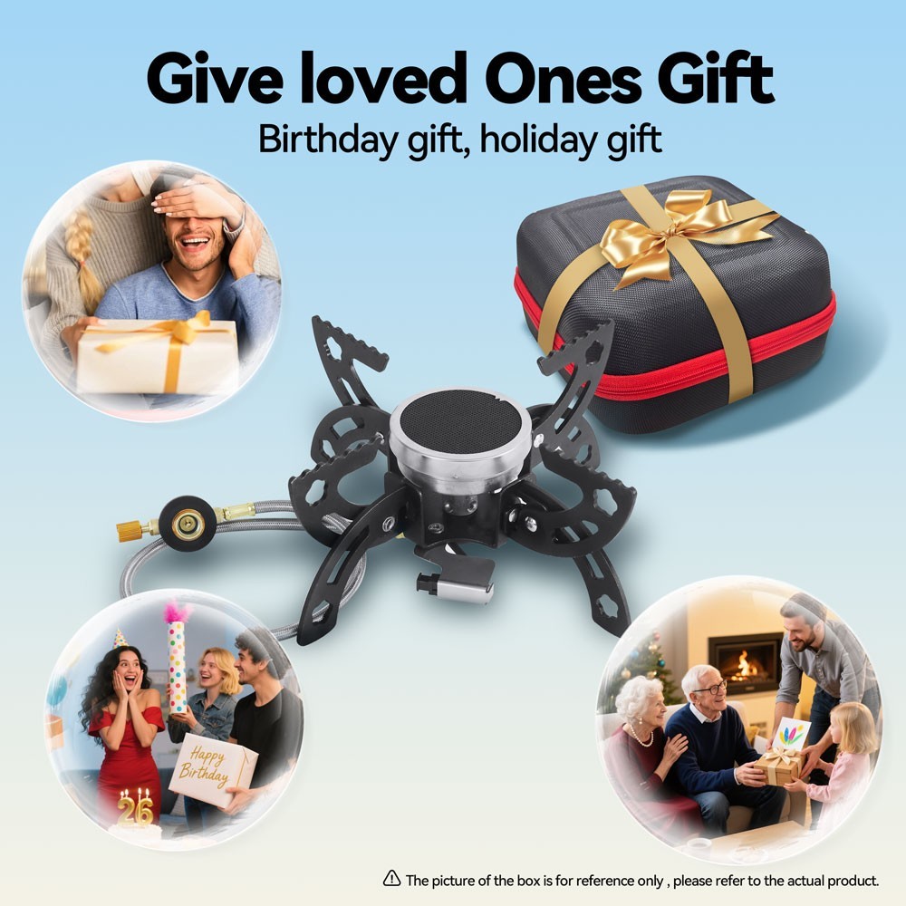 REDSUN FD1 Portable Gas Stove with Case – Ideal Gift for Coffee & Survial Gear