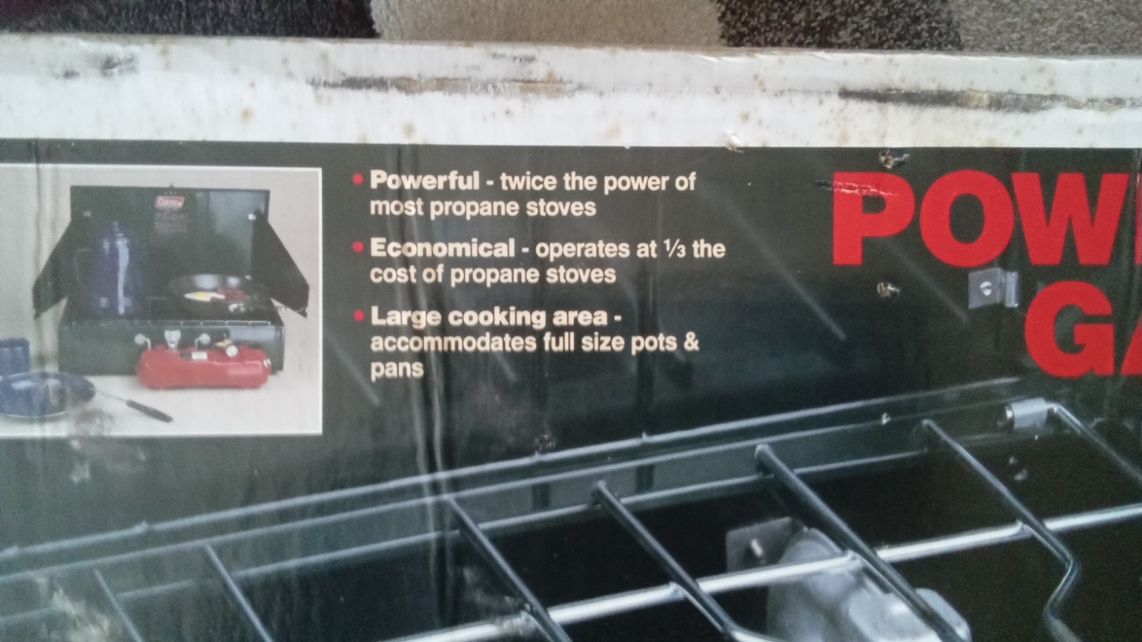 NEW!! Vintage Coleman Powerhouse 413H-499 Dual Fuel 2-Burner Stove Made in USA