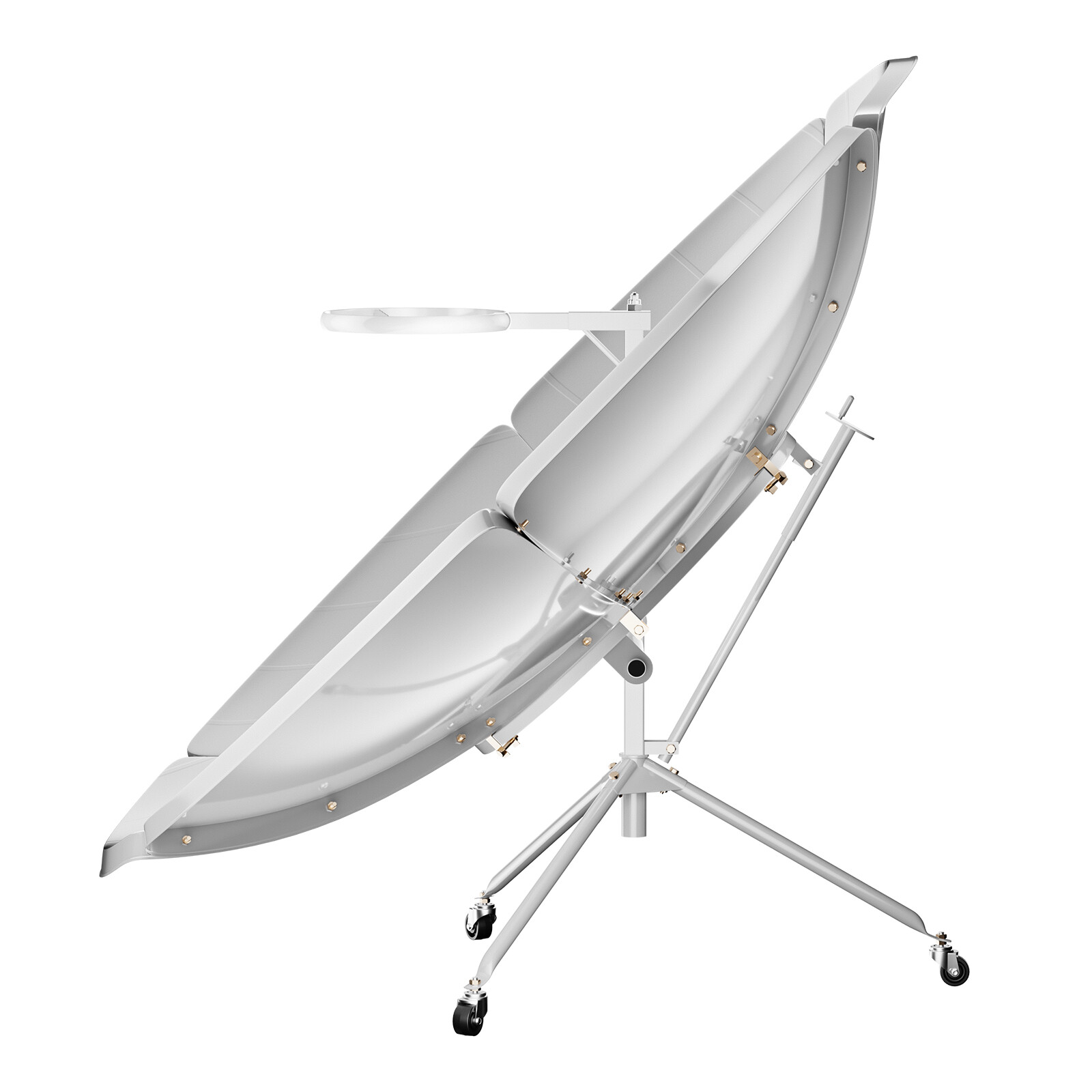 Parabolic Solar Cooker High Efficiency Sun Oven 700-1000°C Outdoor Camping 1800W