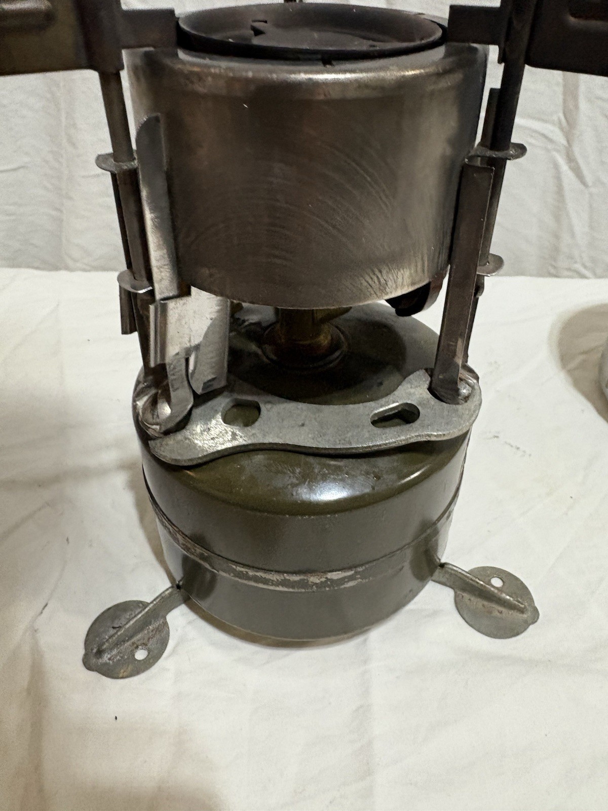 Rogers Akron Ohio 1952 U.S. Military Camp Stove Canister& Stove No.1966 UNTESTED