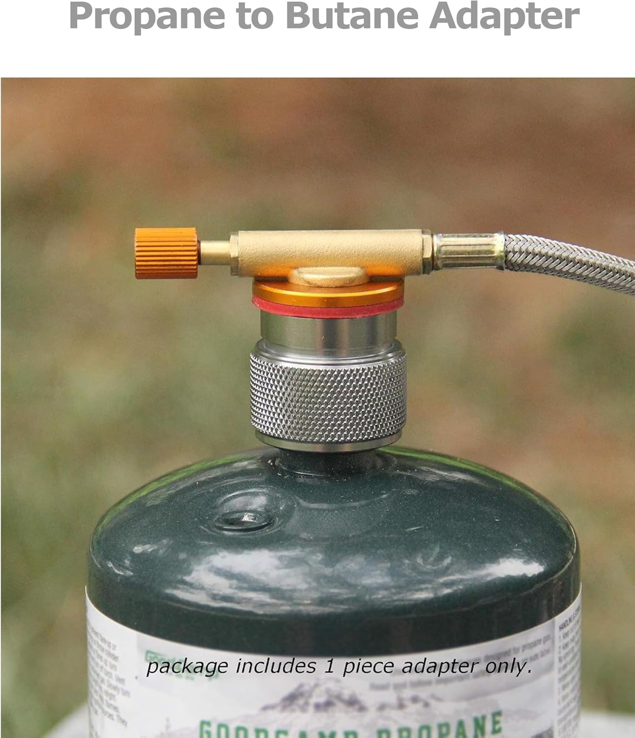 Propane to Butane Adapter 16 oz Propane Tank Gas Adapter Converter Input EN417 V