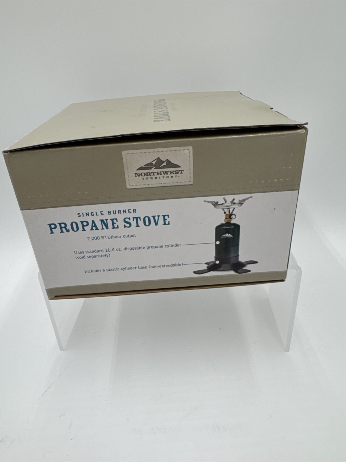 Northwest Territory Propane Stove Single Burner With Support Base 7000 BTU
