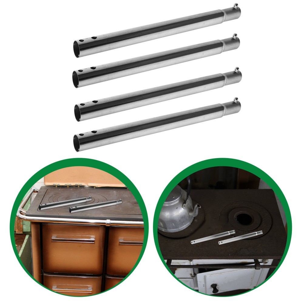 4pcs Wood-Burning Stove Leg – Reinforced Elevated Foot Stainless Steel