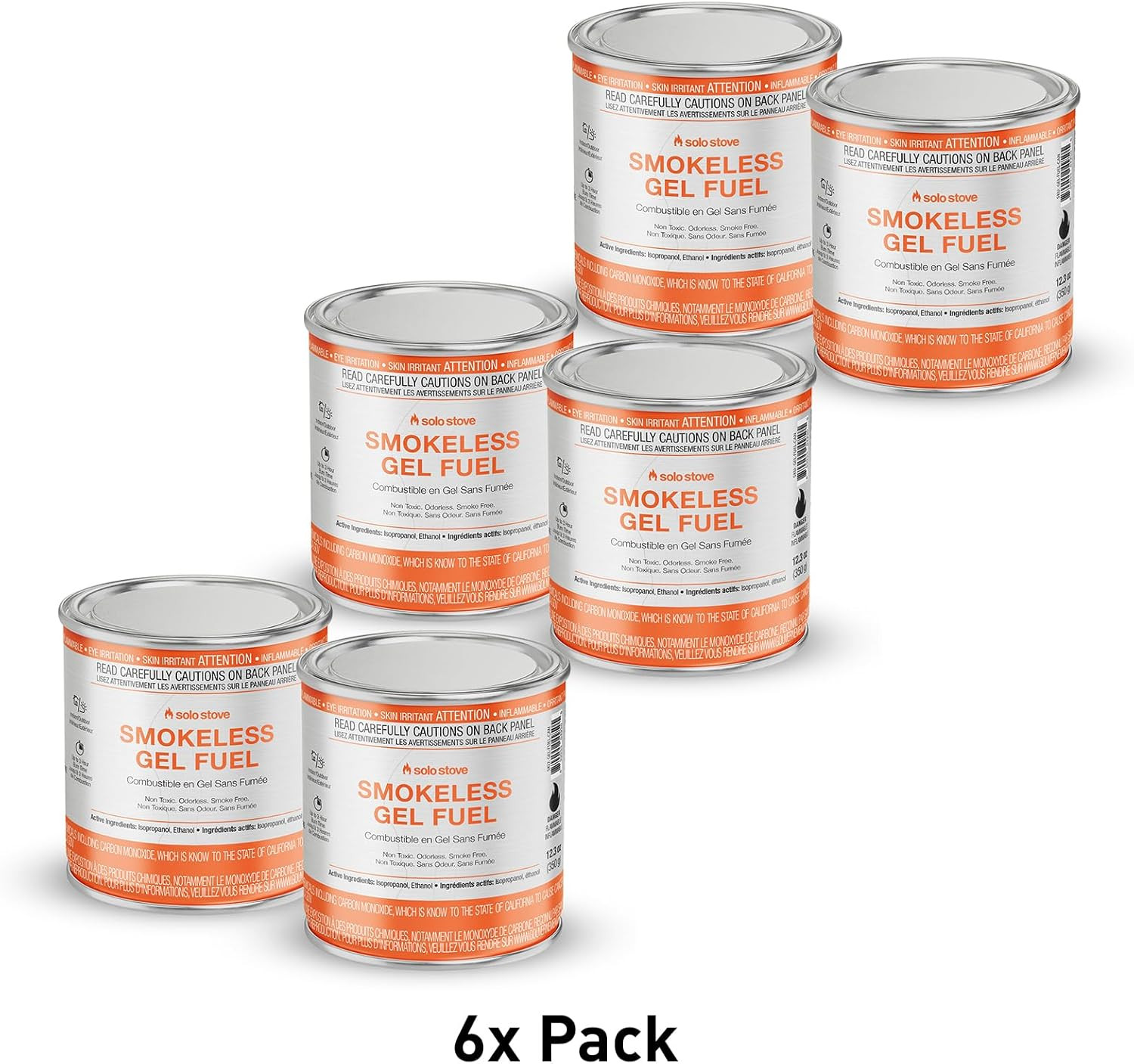 Pure Gel Fuel Can, Made in the USA, for Indoor/Outdoor Use, Perfect for Makin…