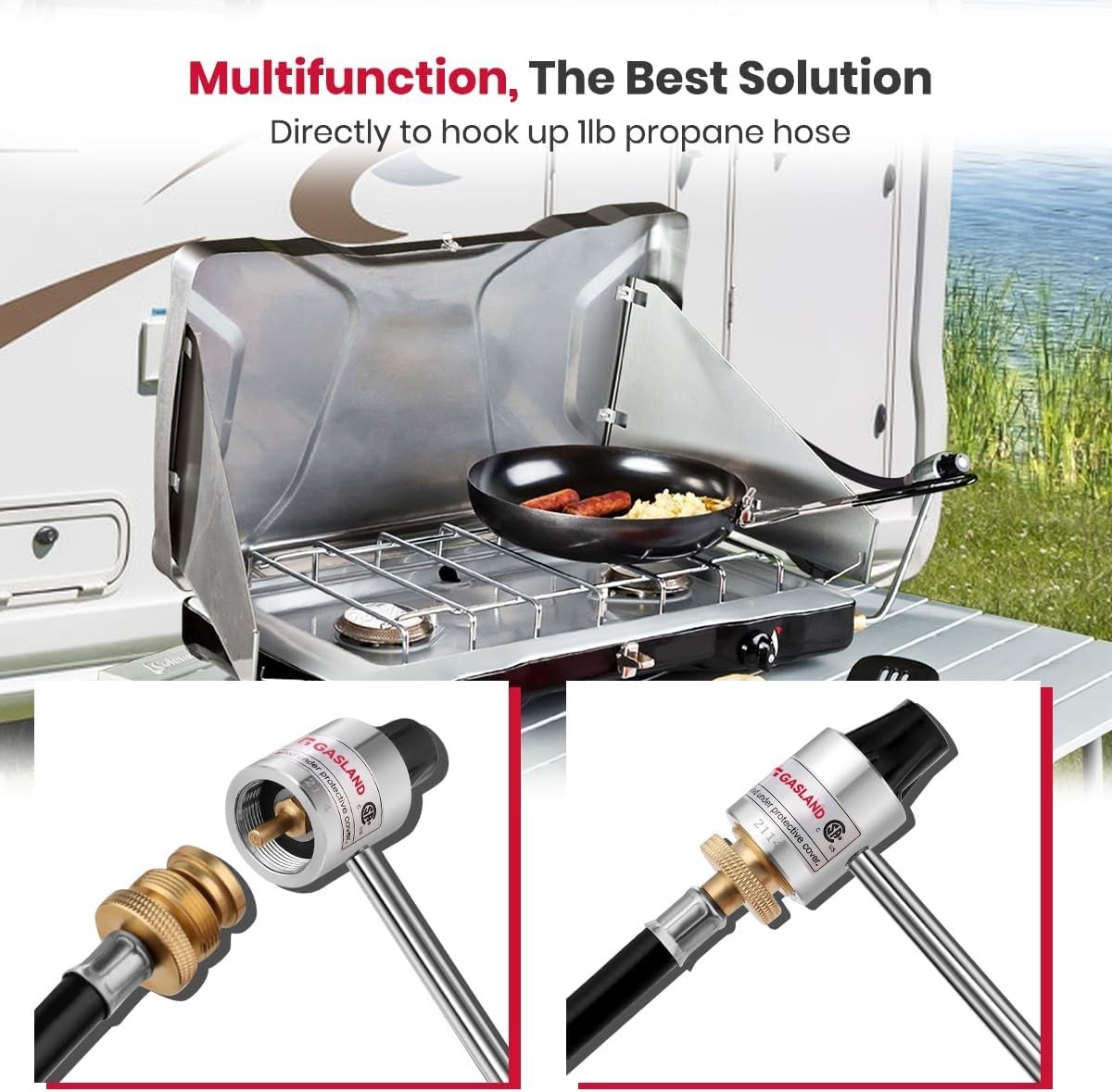 Propane Stove Regulator Compatible with Coleman Models – Revive Your Grill