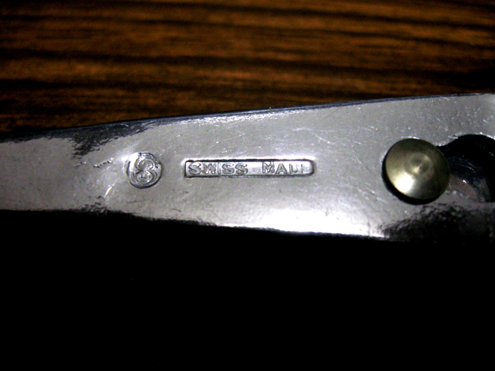 2 EUC Vintage 50s Swiss SIGG [?] CAST ALUMINUM UTENSILS SPOON & FORK backpackinG