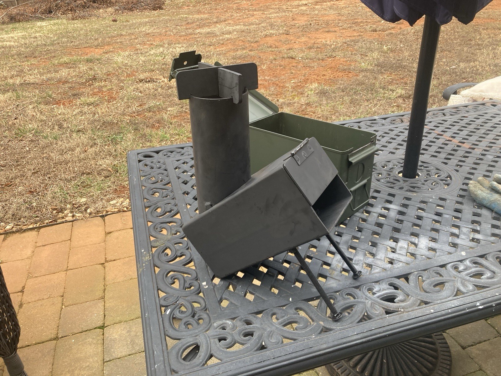 Rocket Stove New Compact Design For 50 mm Ammo Can