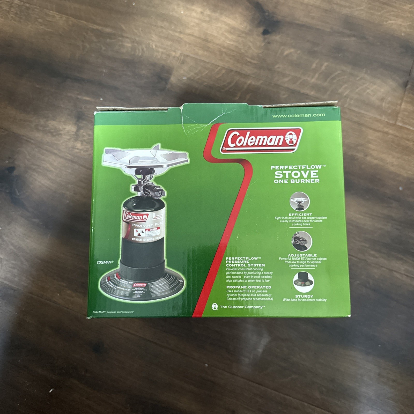 Coleman PerfectFlow Single 1-Burner Camping Outdoor Propane Stove – BRAND NEW!