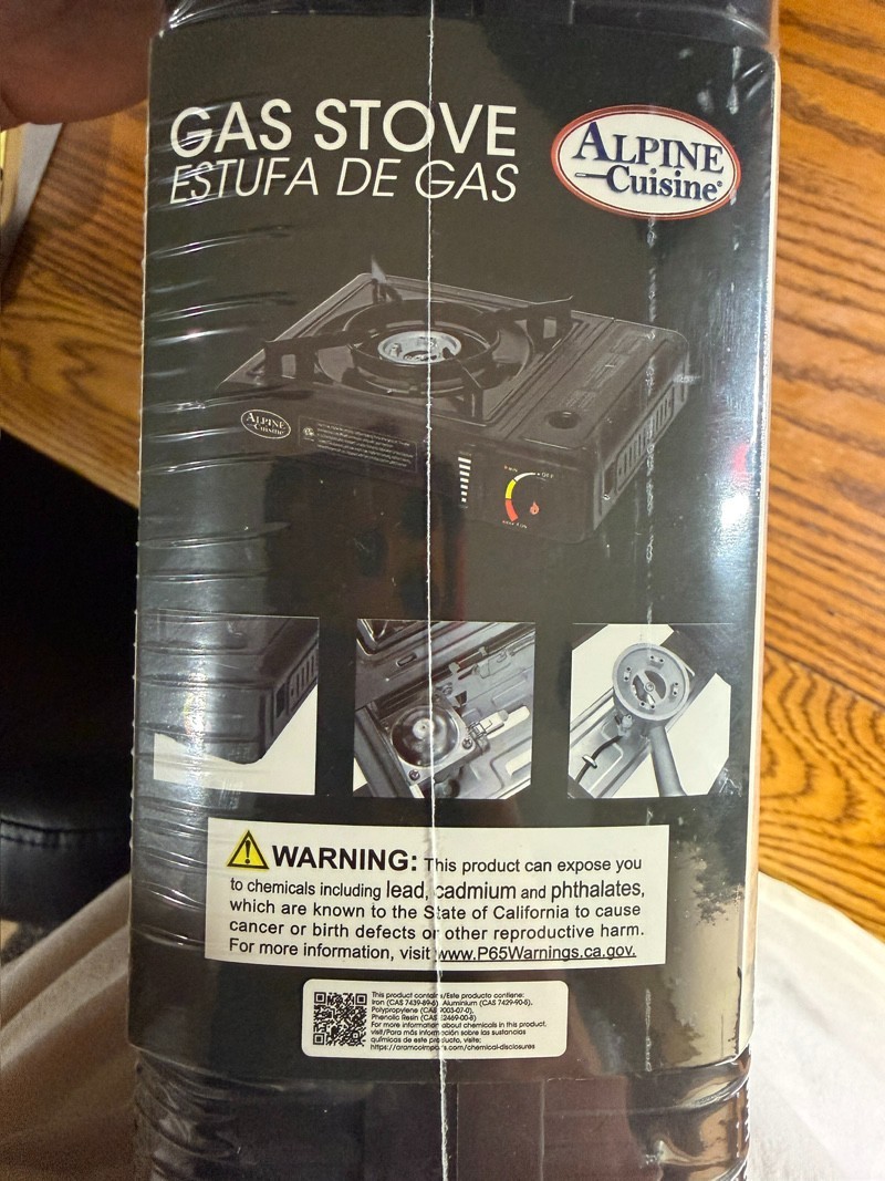 Portable Butane Gas Stove NEW | Compact Camping Burner Auto Ignition & Case