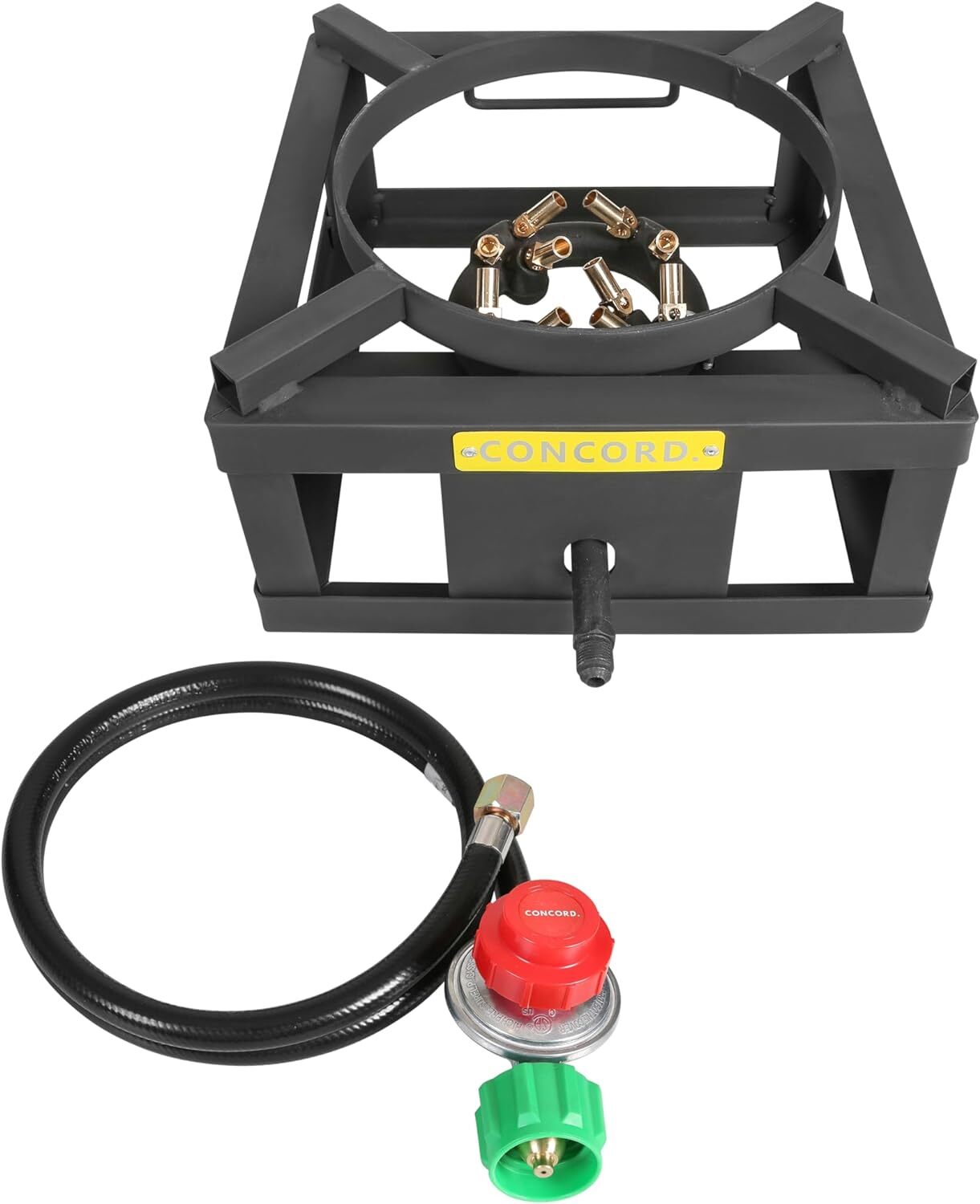 CONCORD THE WOK BLOCK 12″ Single Propane Outdoor Burner with Built in Wok Ring.