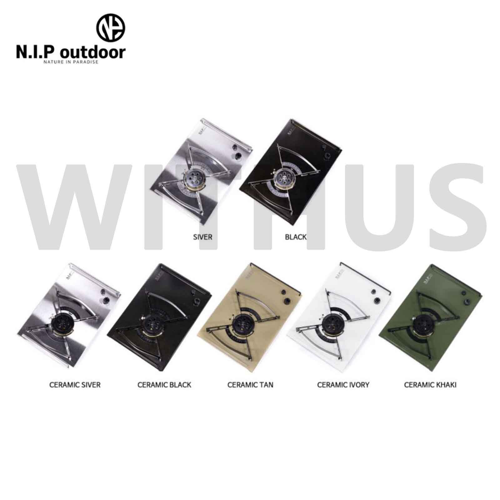 N.I.P Power Plate NO.6 Gas Stove Power Burner for Ourdoor w/Bag – 7 colors_
