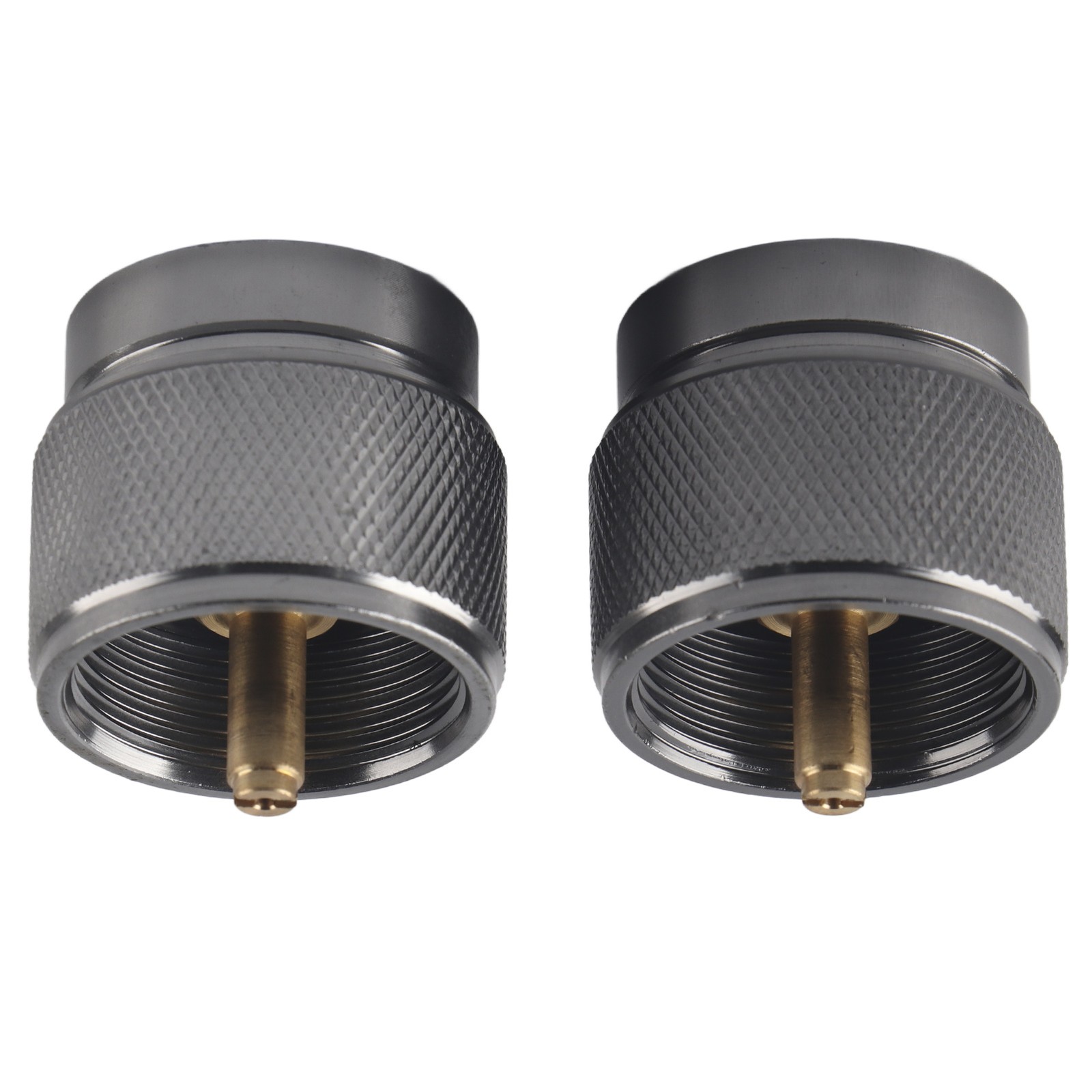 2Pcs G3/4 DN20 FNPT Outdoor Camping Stove Flat Tanks Converter Gas Charging