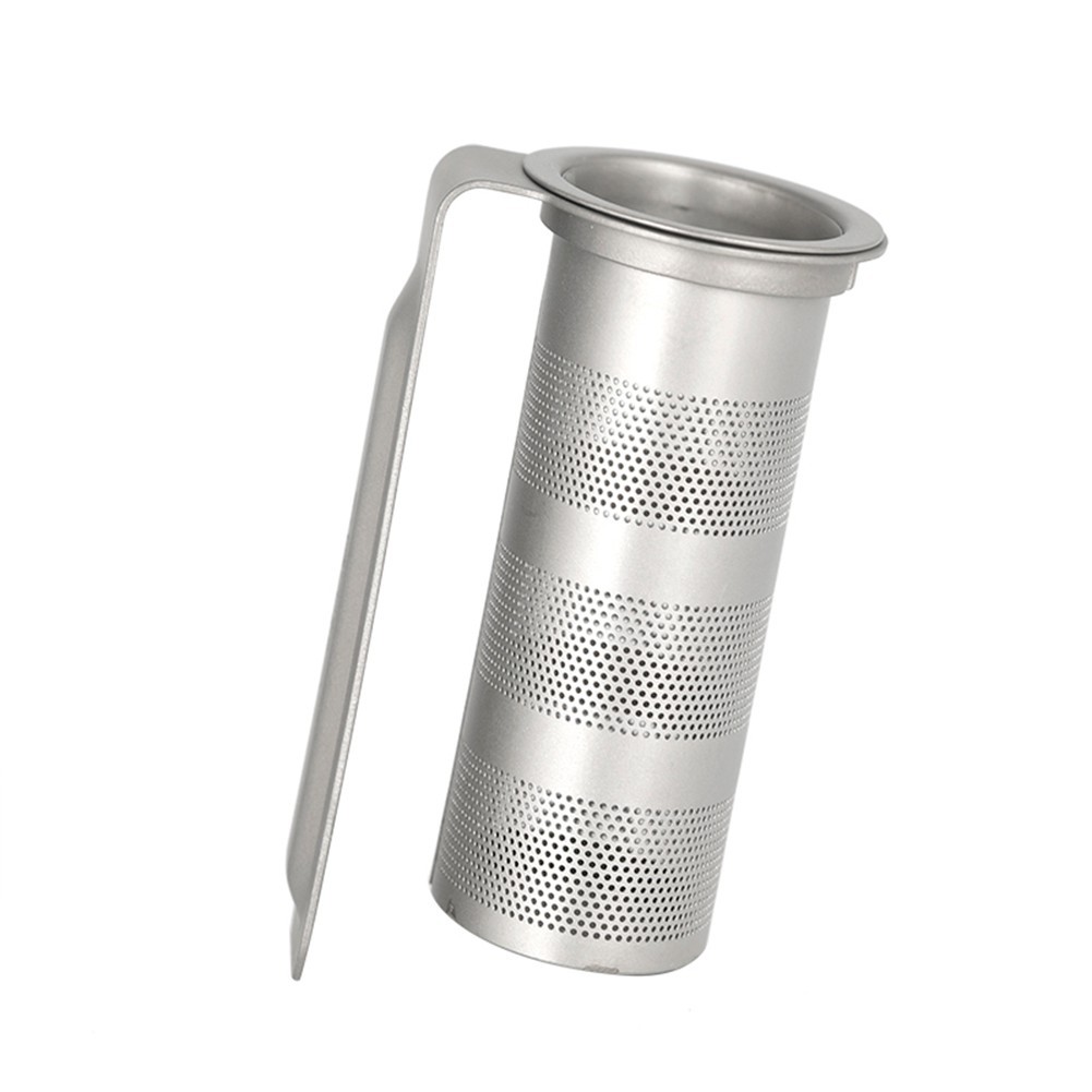 Titanium Mesh Tea Infuser Basket Tea Strainer Teapot Leaf Spice Tea Cup Filter