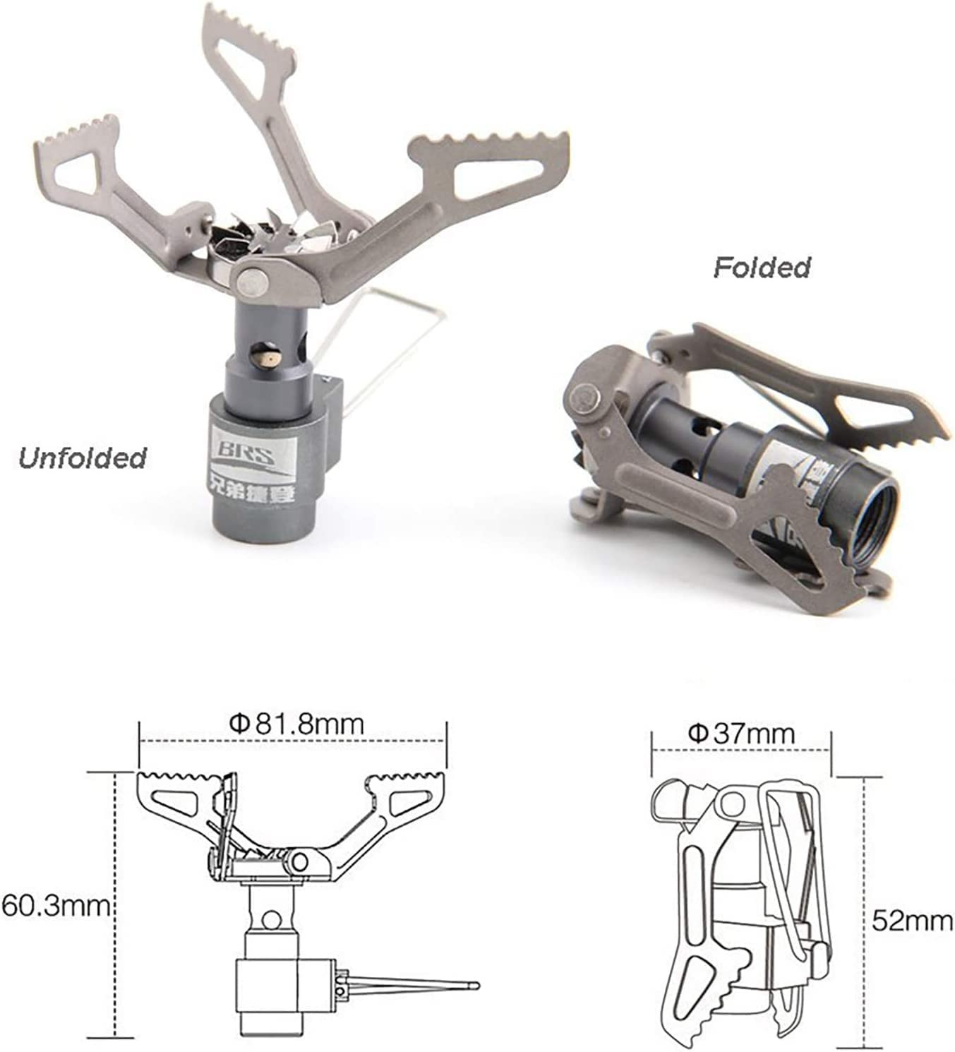 Stove 3000T Stove Titanium Ultralight Backpacking Stove Portable Propane Cam…