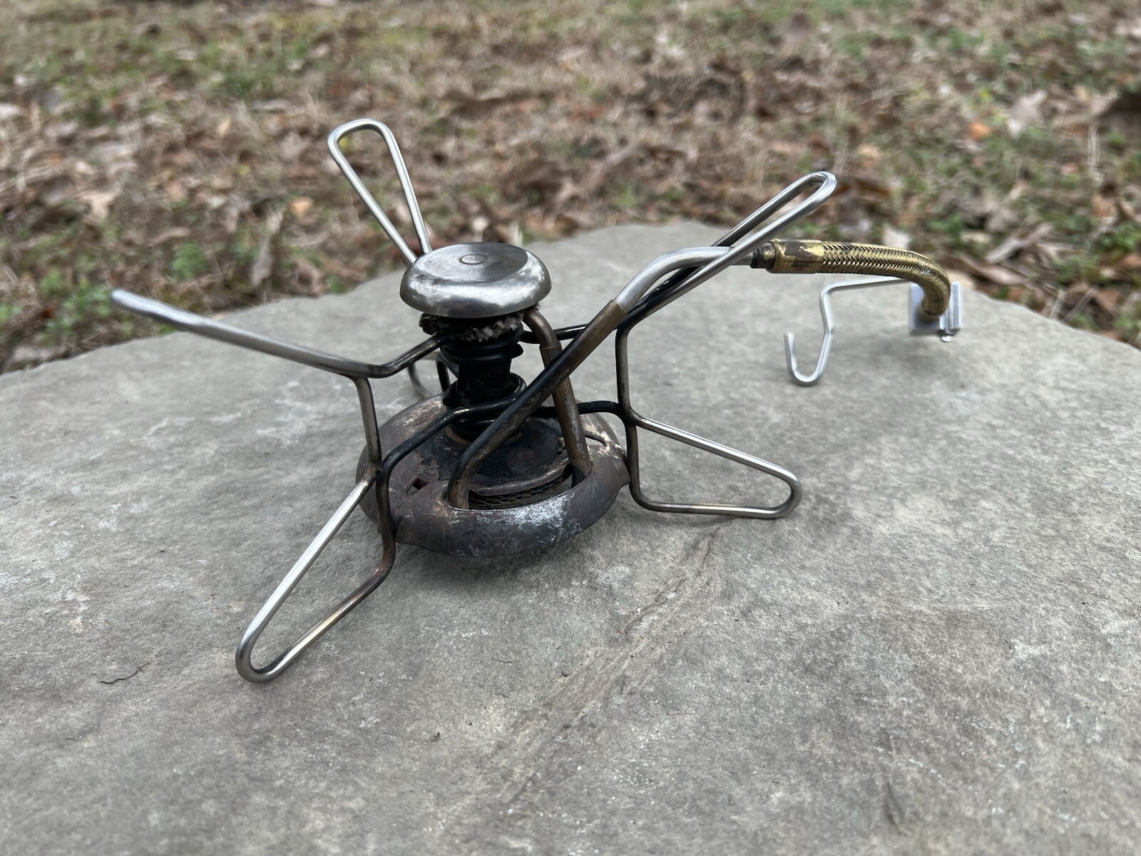 MSR Whisperlite stove classic liquid fuel backpacking stove