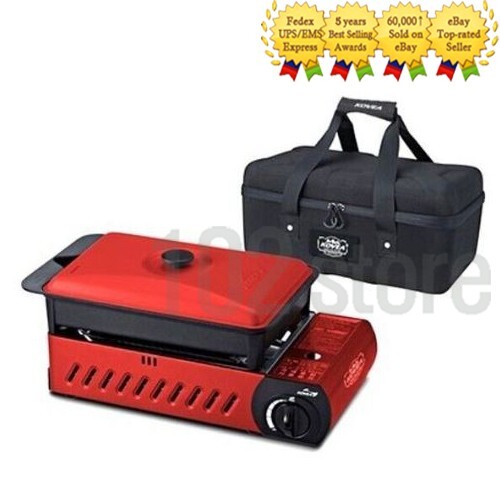 KOVEA Guibada 3 Way All-in-one Red Edition Multi Stove L Size Grill & Carry Bag