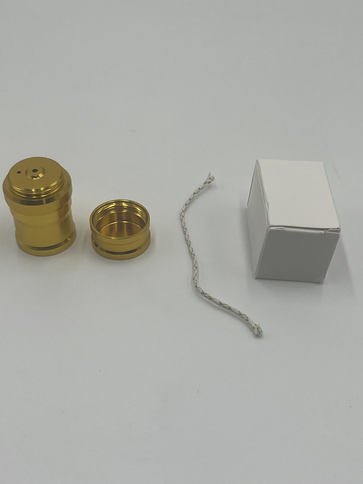 Aluminum Metal Mini Alcohol Lamp Portable for Outdoor Surviv 2″ tall