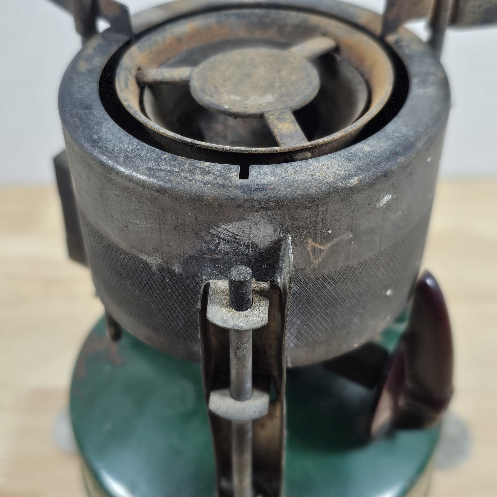 Vtg US Military Rogers Akron Ohio 1951 Single Burner Camp Stove M-1950 Untested