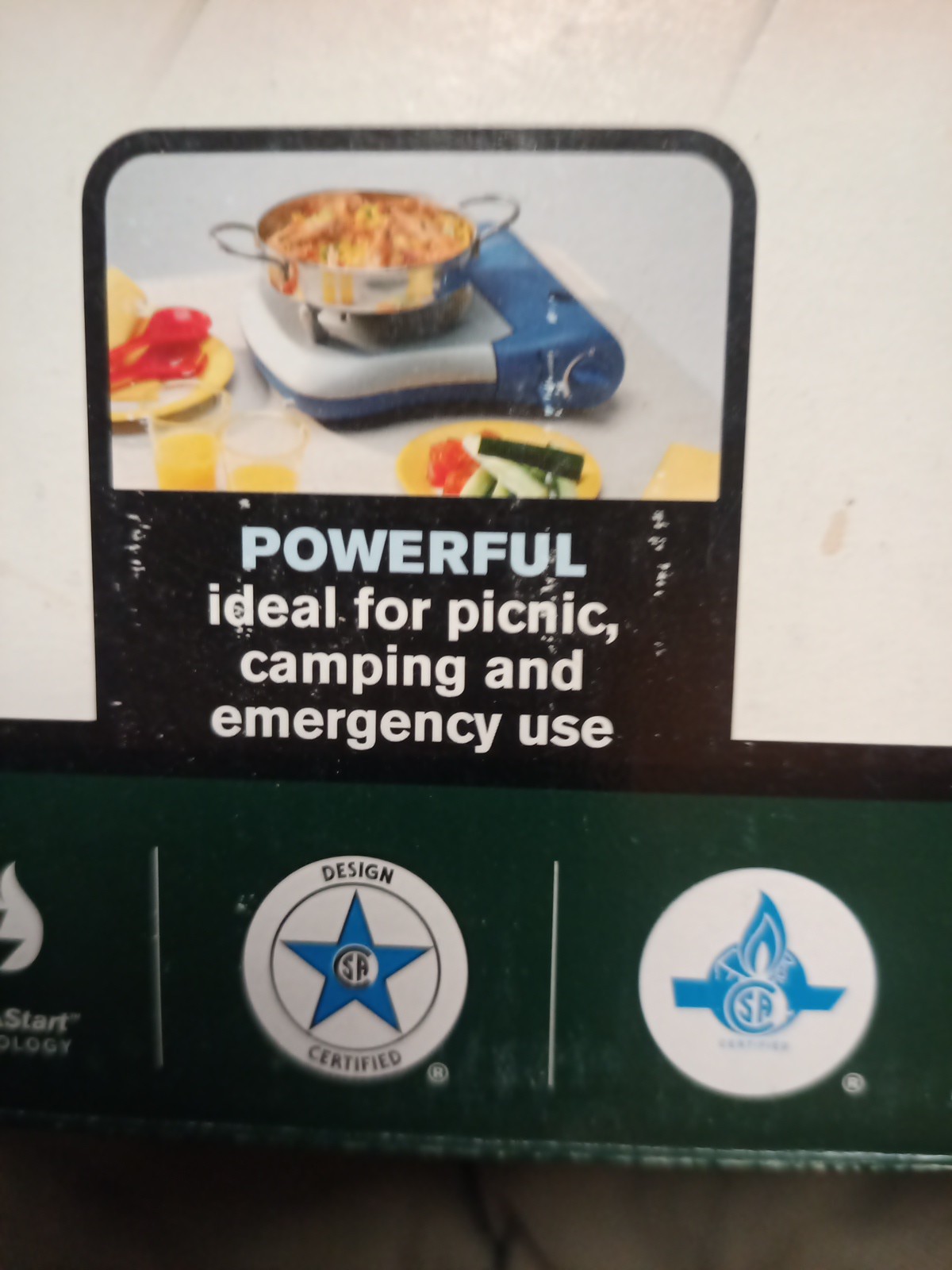 Coleman Portable Butane Camping Stove Instastart 2800 NEW NIB BREEZE