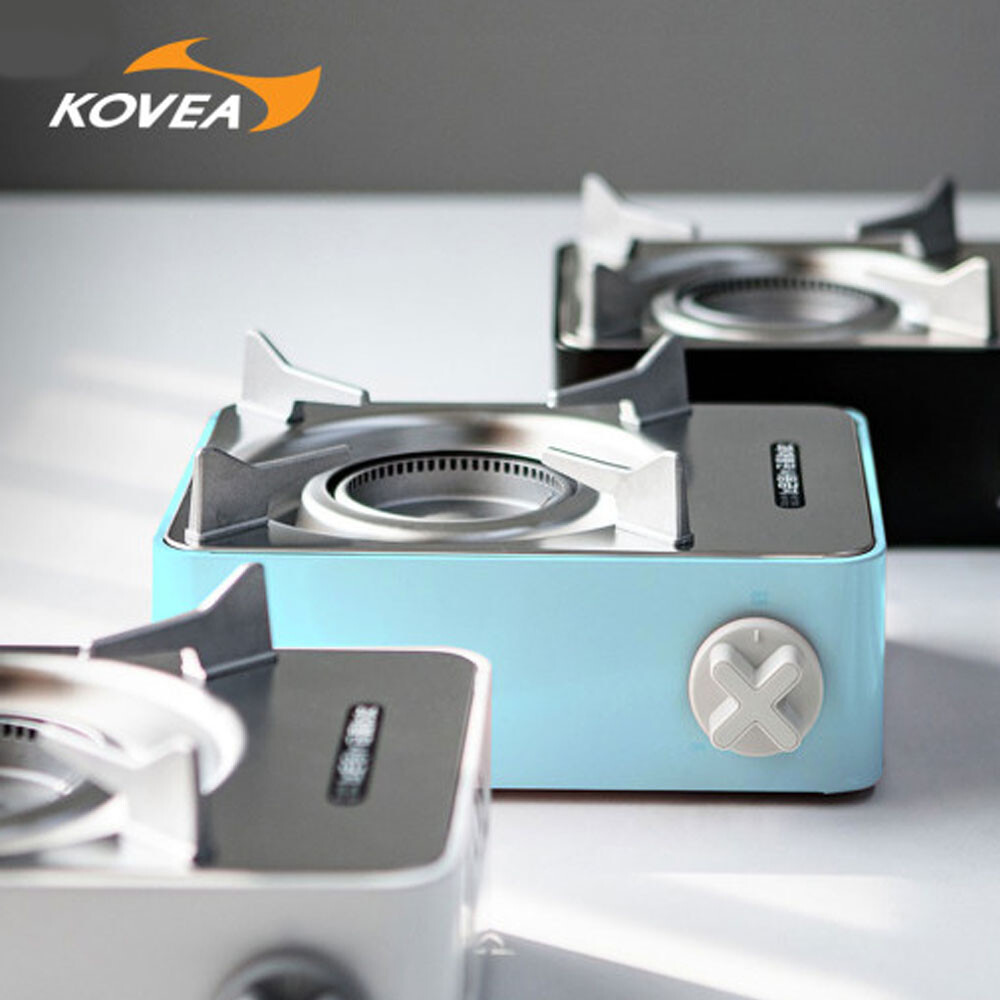 KOVEA CUBE Stainless Mini GAS Stove KGR-2007SB OUTDOOR/INDOOR Cooking Camping