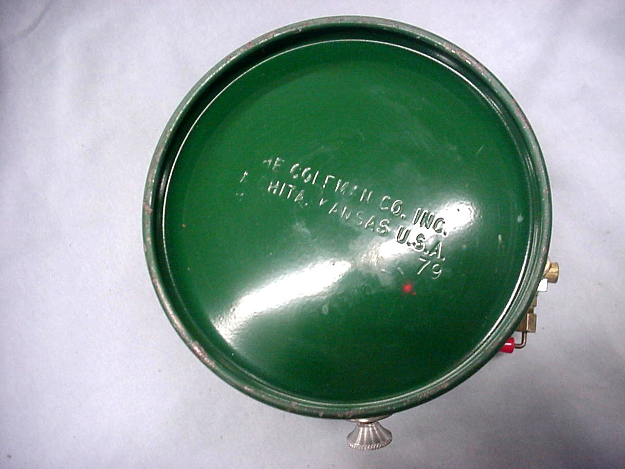 Vintage 1979 Coleman 502 Camp Stove Green Backpacking Works Strong Flame