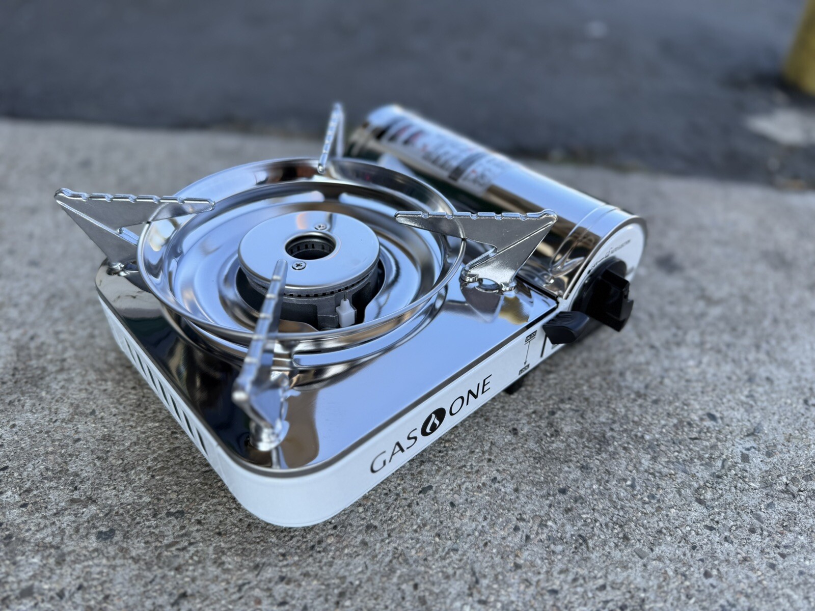 GasOne Stainless Butane Stove Cooker Portable Camping 7650 BTU Cooking Burner
