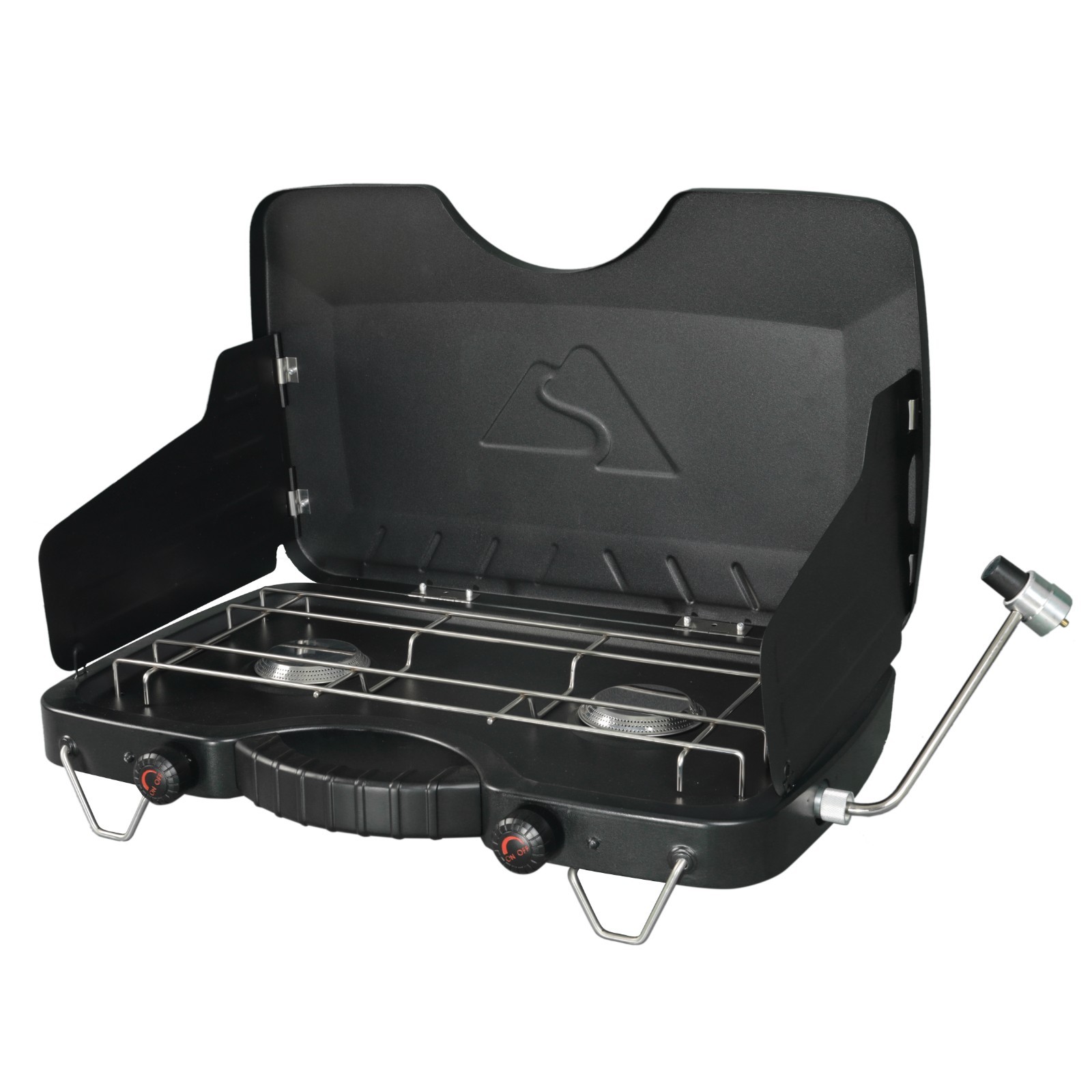2-Burner Propane Camping Stove Portable Outdoor Gas Stove
