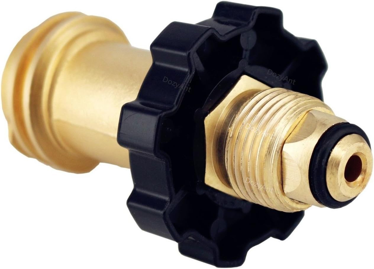 DOZYANT Universal Fit Propane Tank Adapter Converts POL to QCC1 / Type 1…