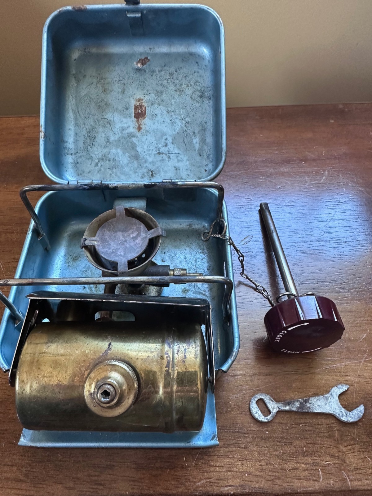 Vintage PRIMUS Vintage 8R Backpack Camp Stove (with tool) Made In Sweden