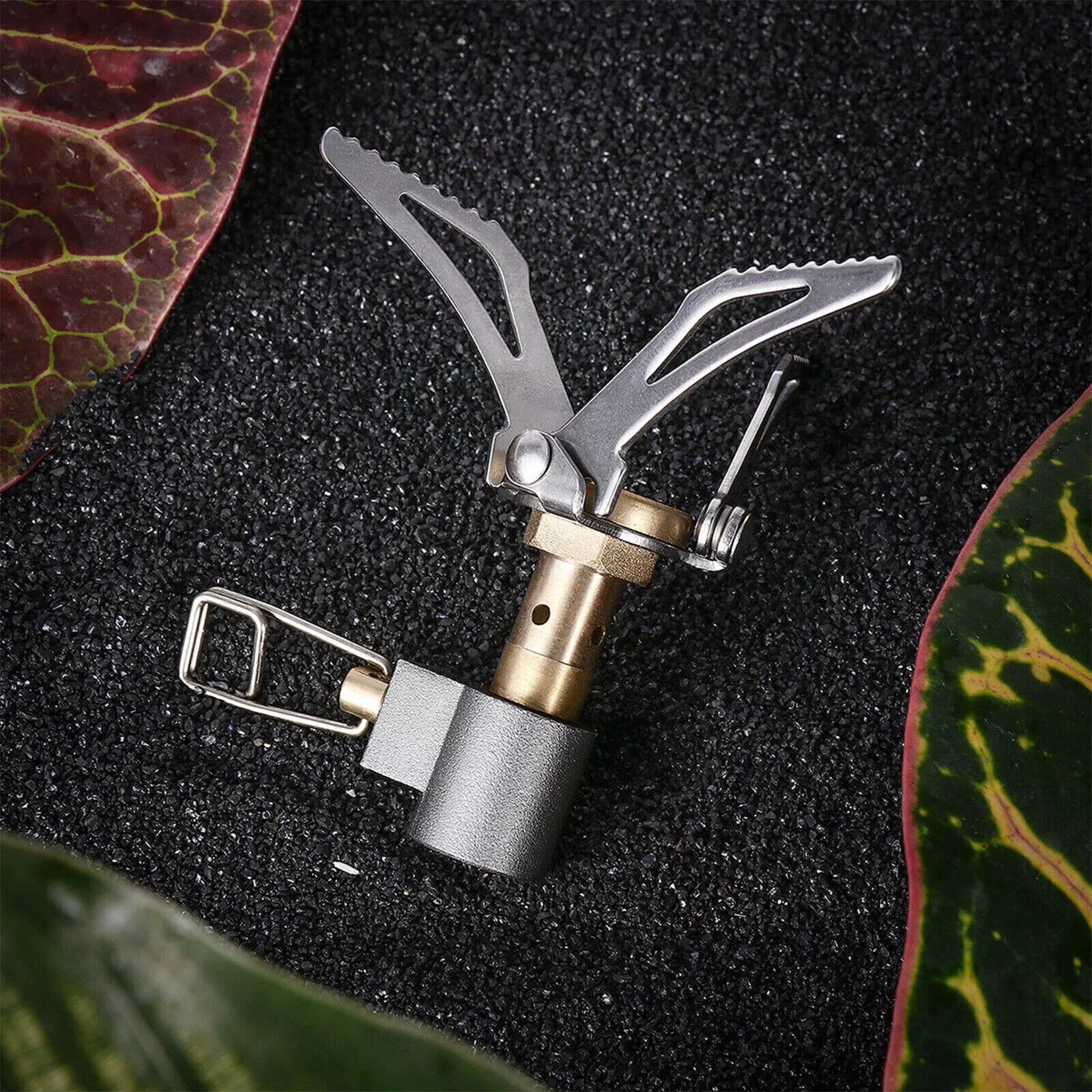 2x Mini 3000W Outdoor Cooking Burner Folding Camping Gas Stove For BRS-3000T USA