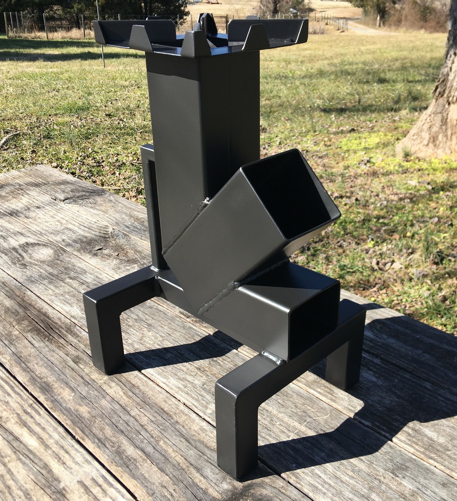 Minuteman “K” Rocket Stove