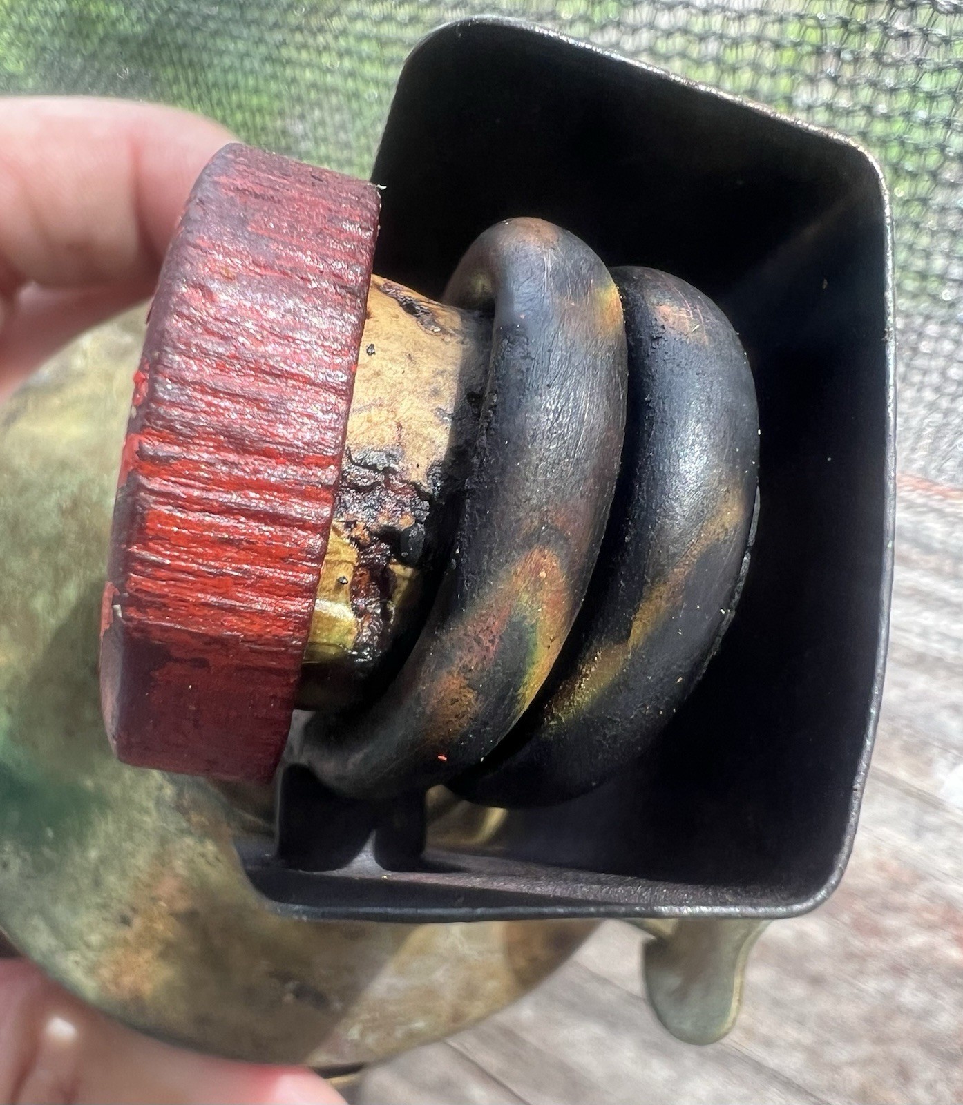 Vintage Ranger Campers’ Stove Green Can 1960’s Handy Gasoline