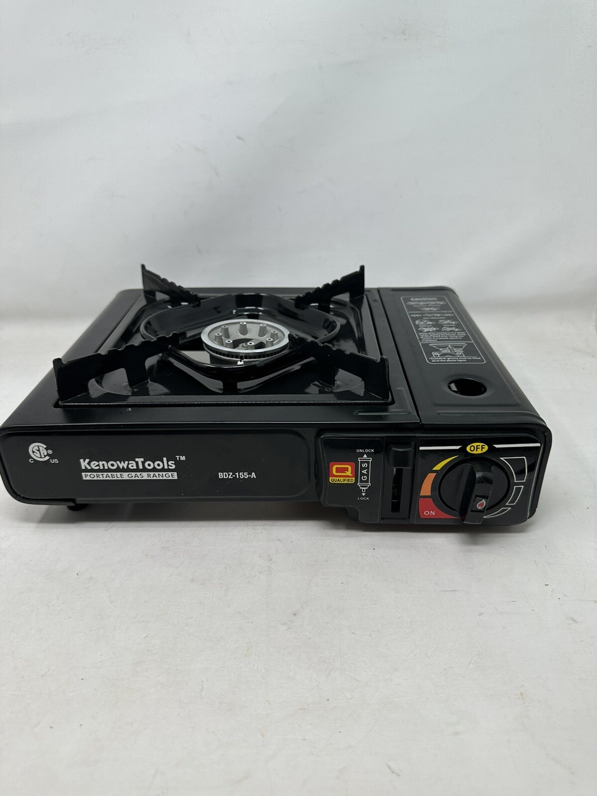 Portable Butane Gas Stove Range in Carry Case Outdoor Camping Cooking BDZ-155-A