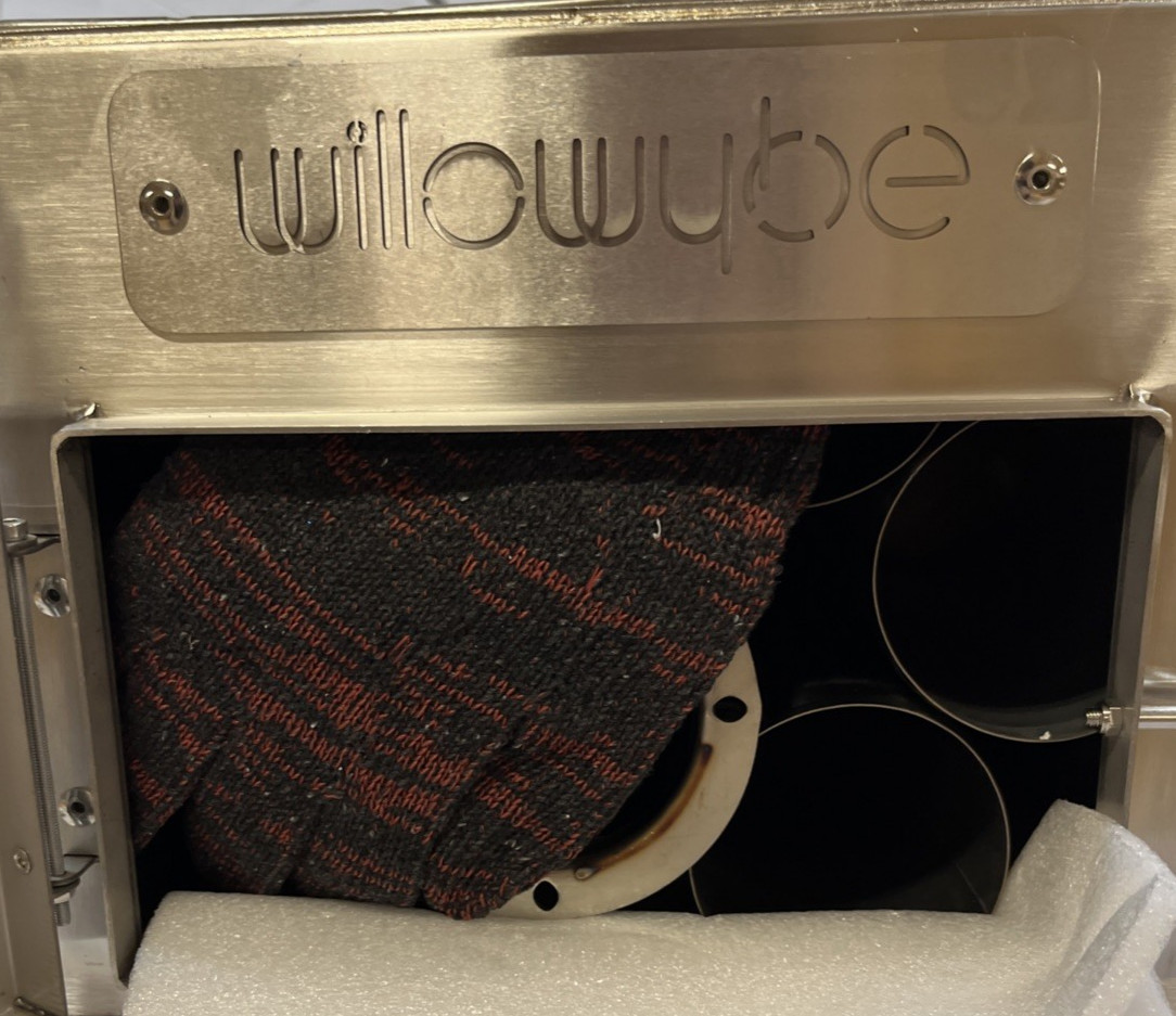 Willowybe Outdoor Sauna Tent Stove, Rocket Stove, Portable Camping Wood Stove
