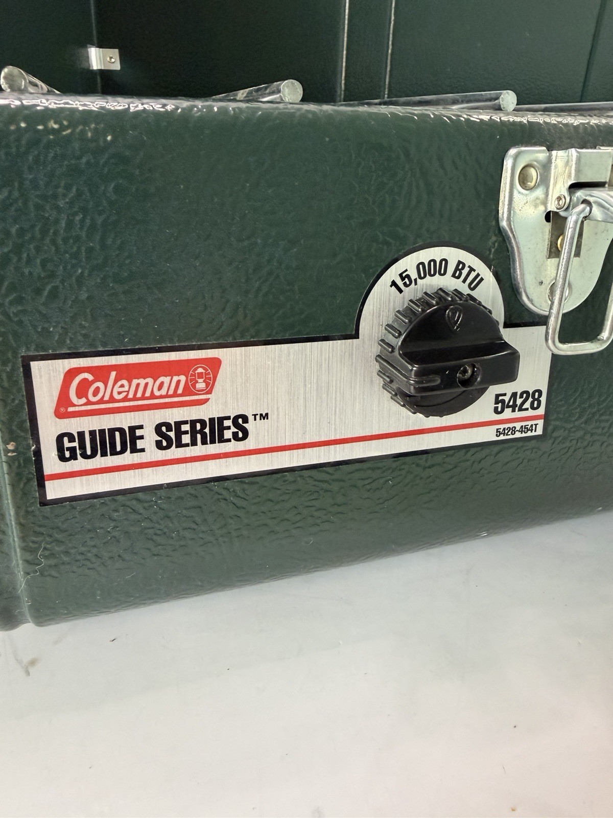 Coleman Guide Series 5428 3-Burner Propane Camp Stove 35k BTU USA 1999 Excellent