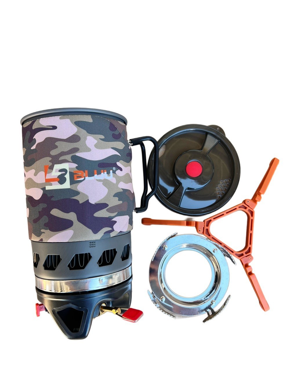Camping Jet Burner 1000W 750ML Portable Gas Powered Stove top Cooking System