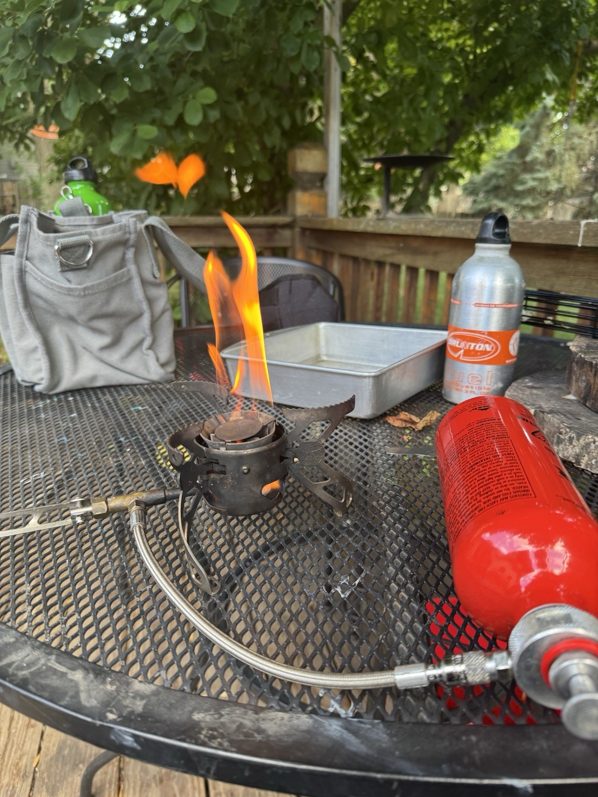 Made In Sweden.Optimus Nova Expedition multi-fuelStove ,Fuel can,Used TESTED‼️
