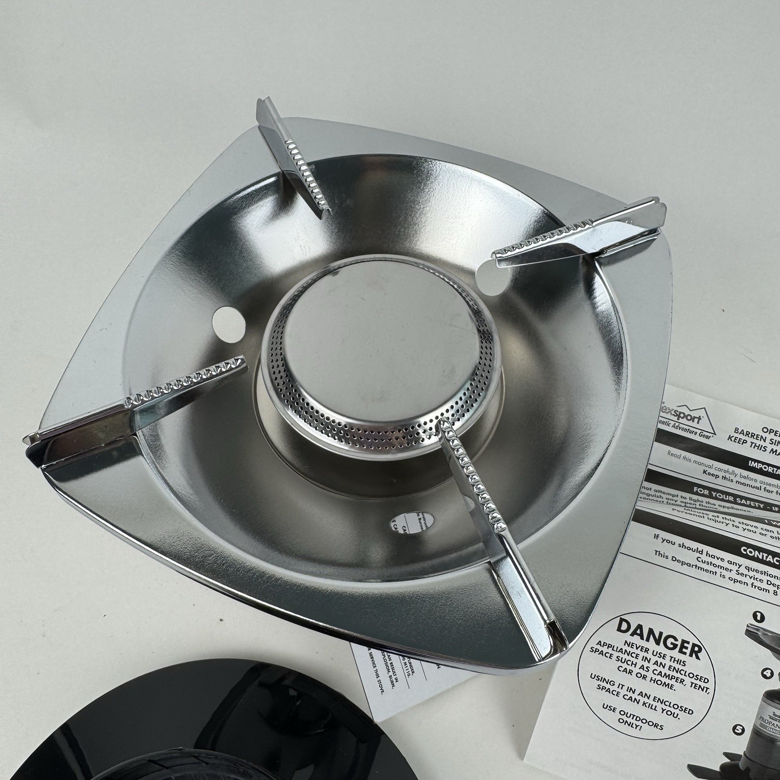 Texsport Lassen Single Burner Propane Stove – New Old Stock #14213