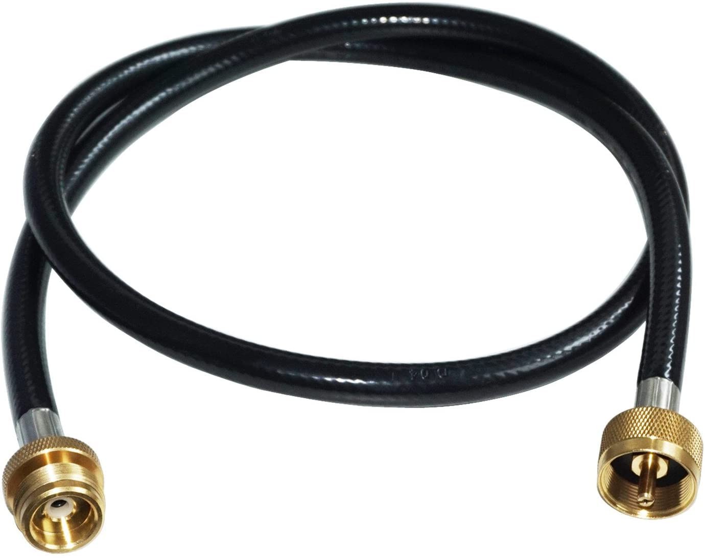 DOZYANT 4 Feet Propane Torch Extension Hose for Tree 4 Feet, Black
