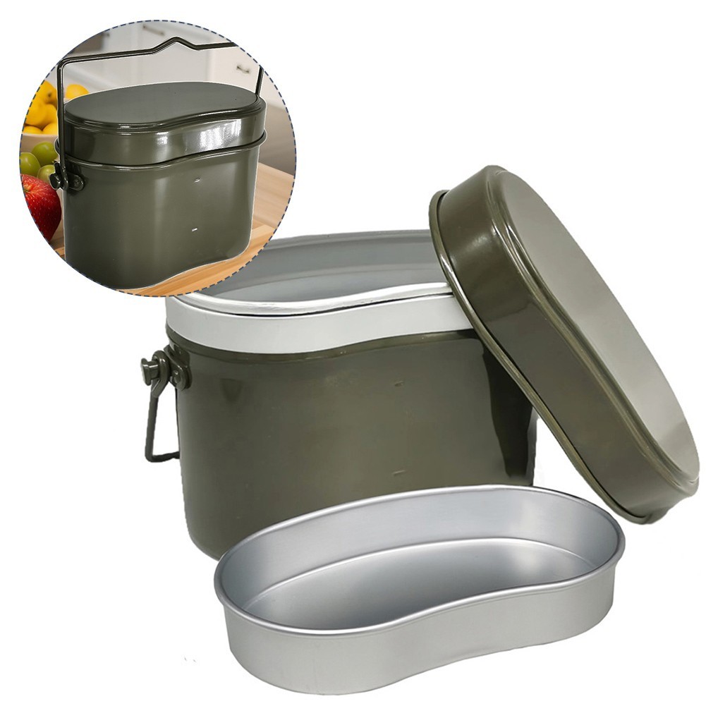 Aluminium Cooking Set with Saucepan for Camping and Outdoor Enthusiasts