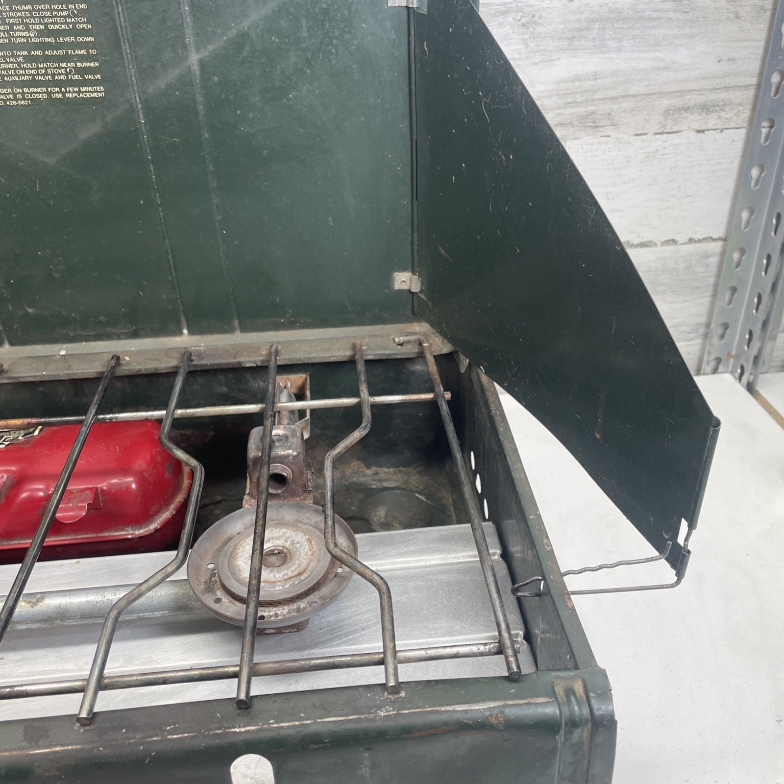 Vintage Coleman 413H Two Burner Camp Stove