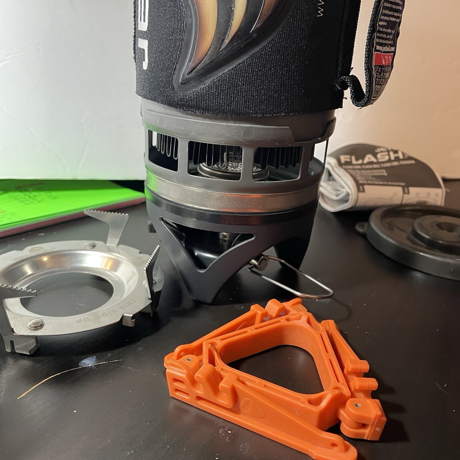 Jetboil Flash Personal Cooking System PCS Backpacking Camping Stove Black